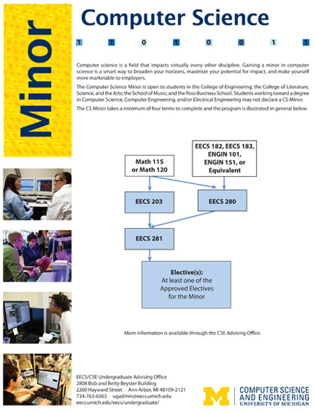 CS Minor flyer