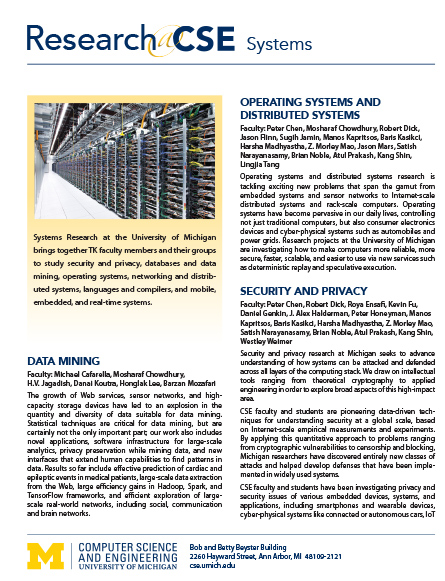 Software research flyer